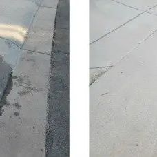 Grease removal before and after